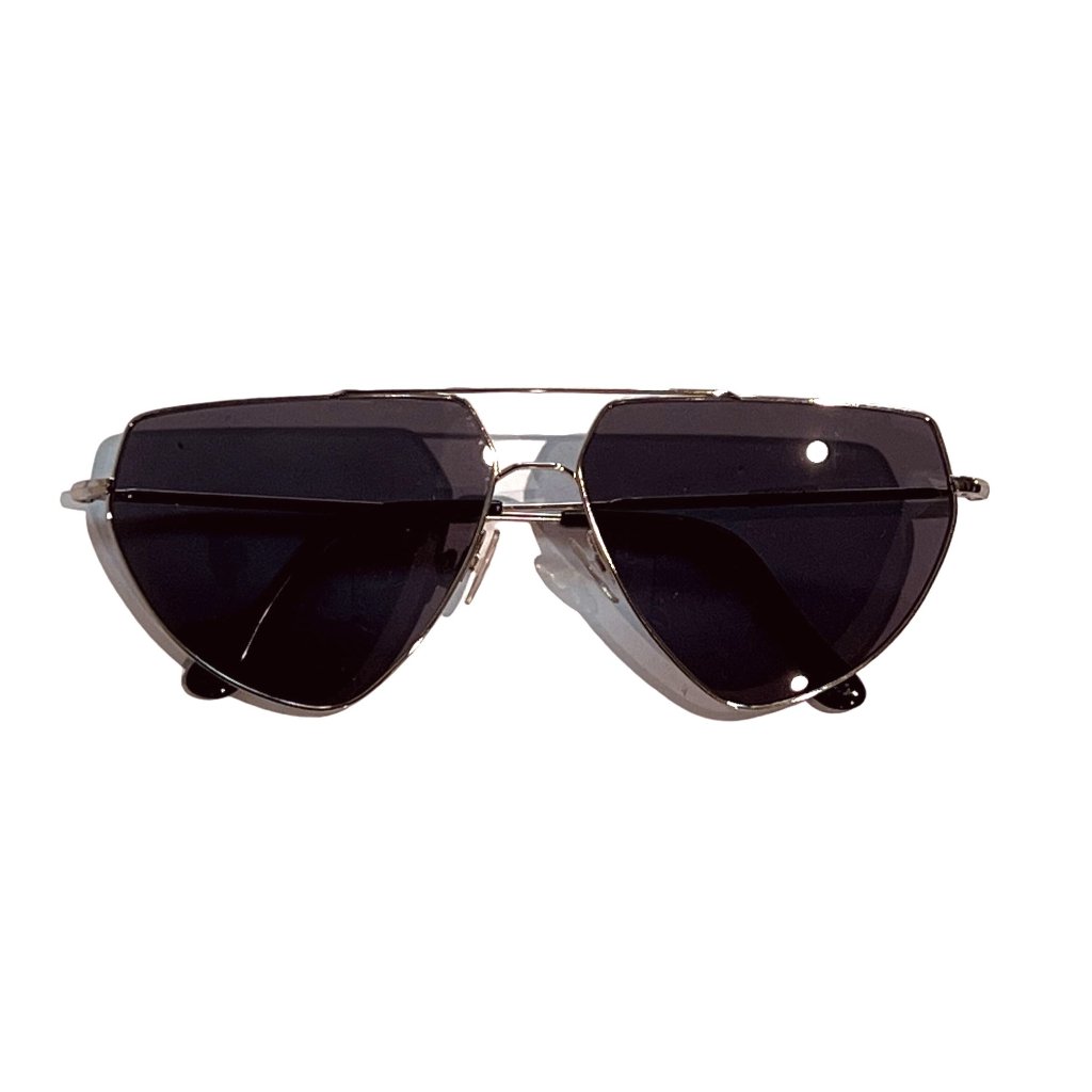Andy Wolf Drax Sunglasses In Grey Silver